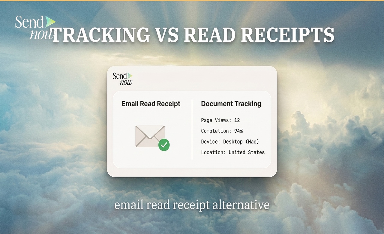 Document Tracking vs Read Receipts — Comparison