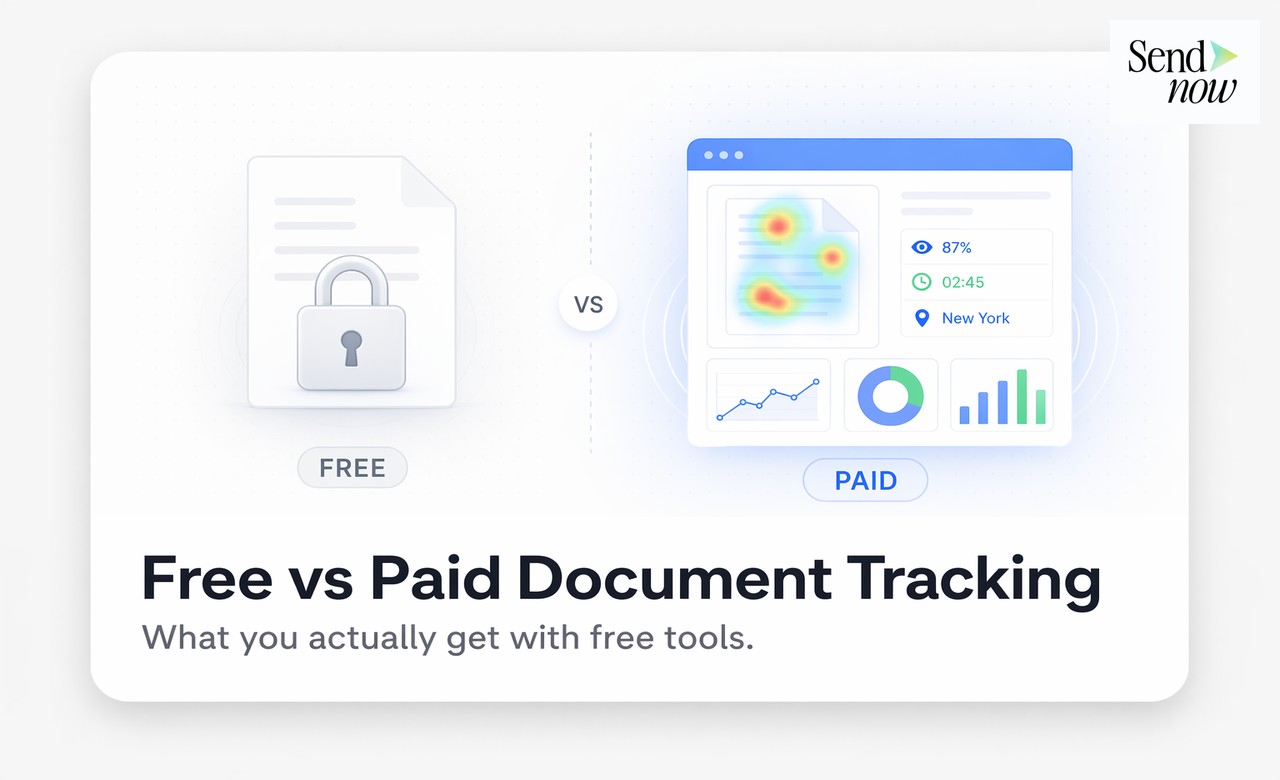 Free vs Paid Document Tracking: What You Actually Get